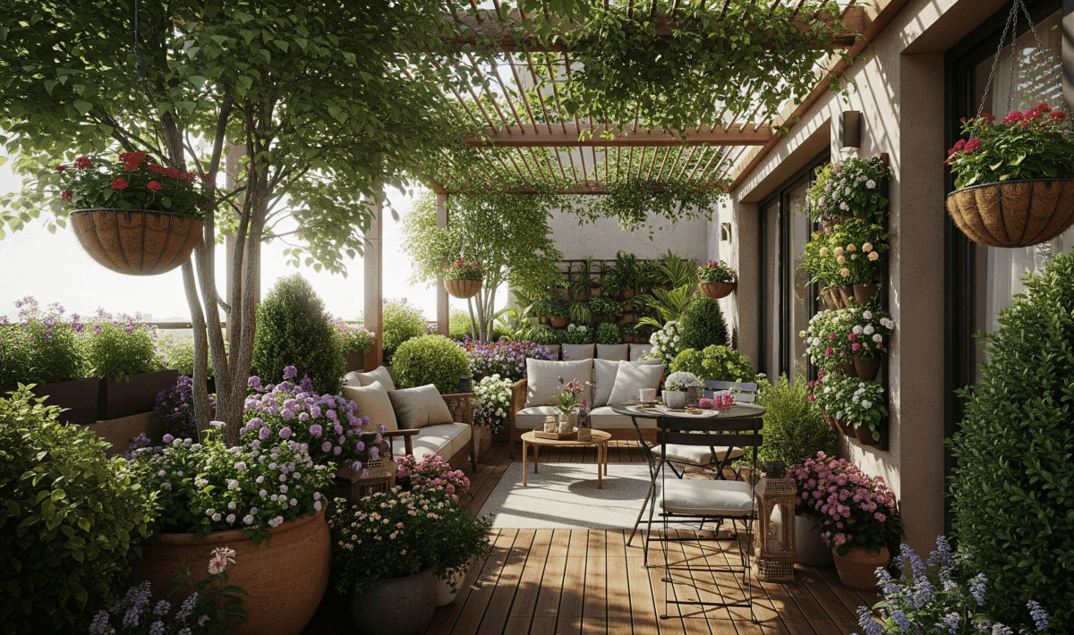 Idee terrazza giardino