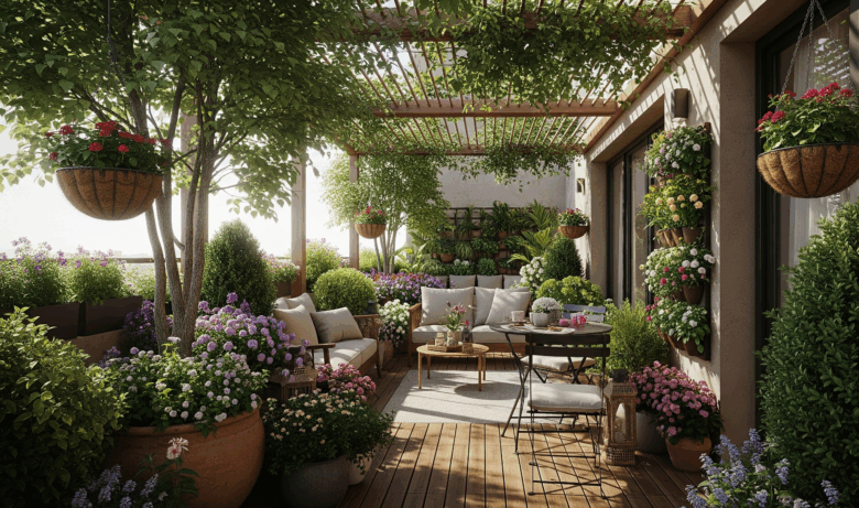 Idee terrazza giardino