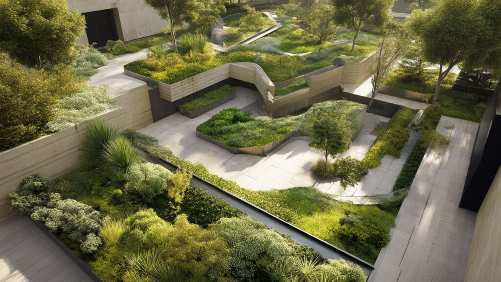 giardino moderno