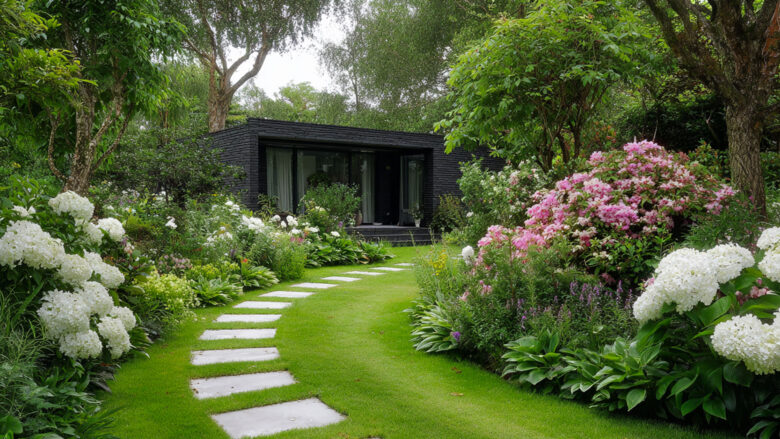 vialetto giardino moderno