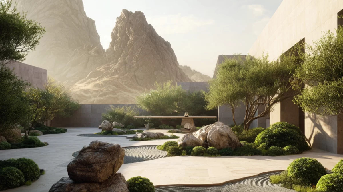 Giardino con Lapillo Vulcanico