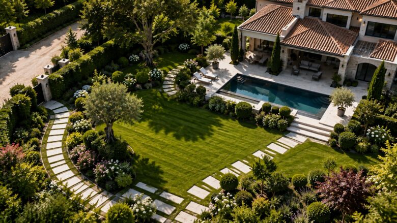 progettazione giardini ville private