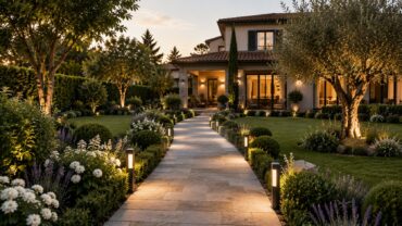 villetta con giardino