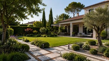villetta con giardino